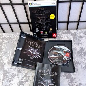 The Witcher Enhanced Edition PC Windows Game Atari CD Projekt Red 2008 Complete